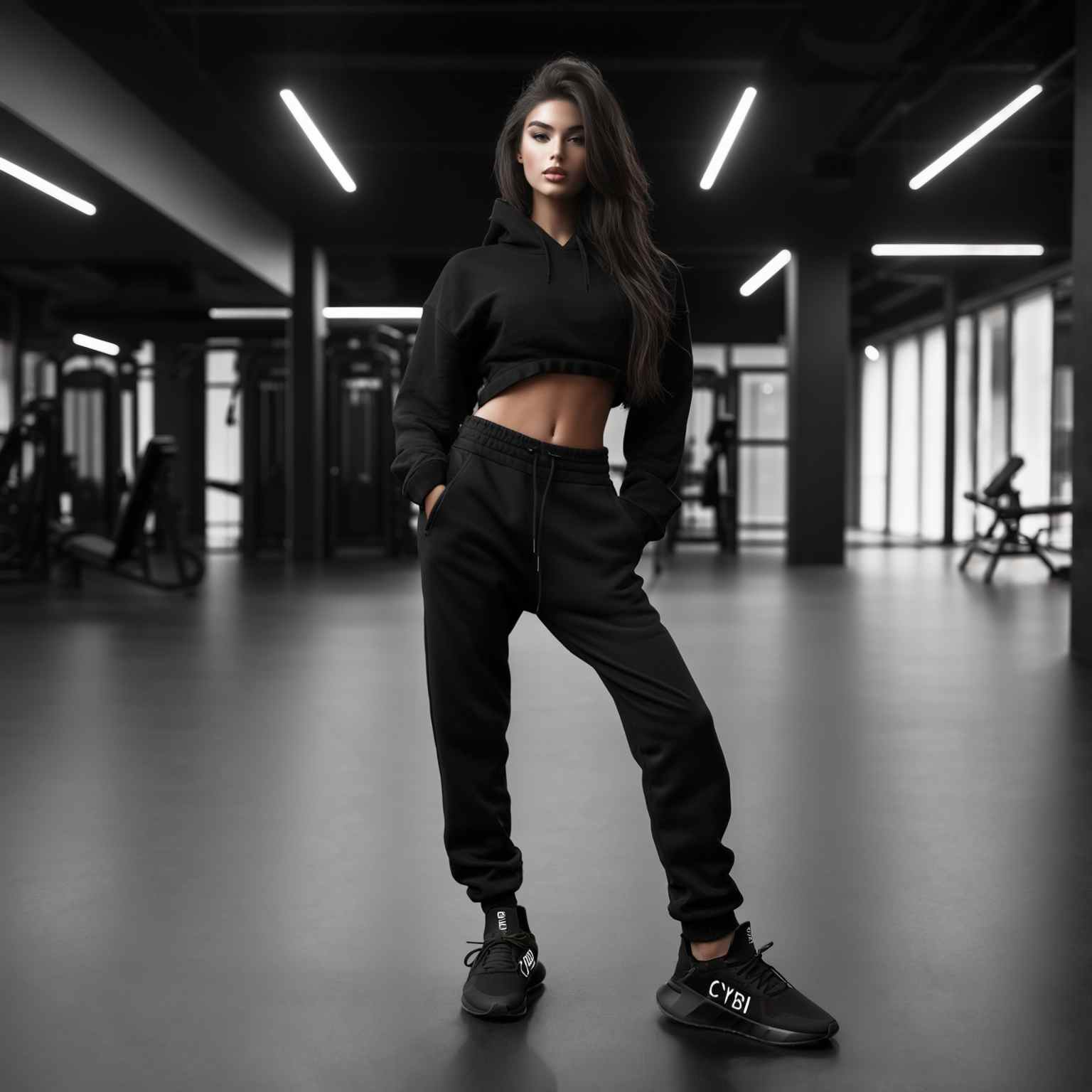 CYBI Shoe - Gym Setting