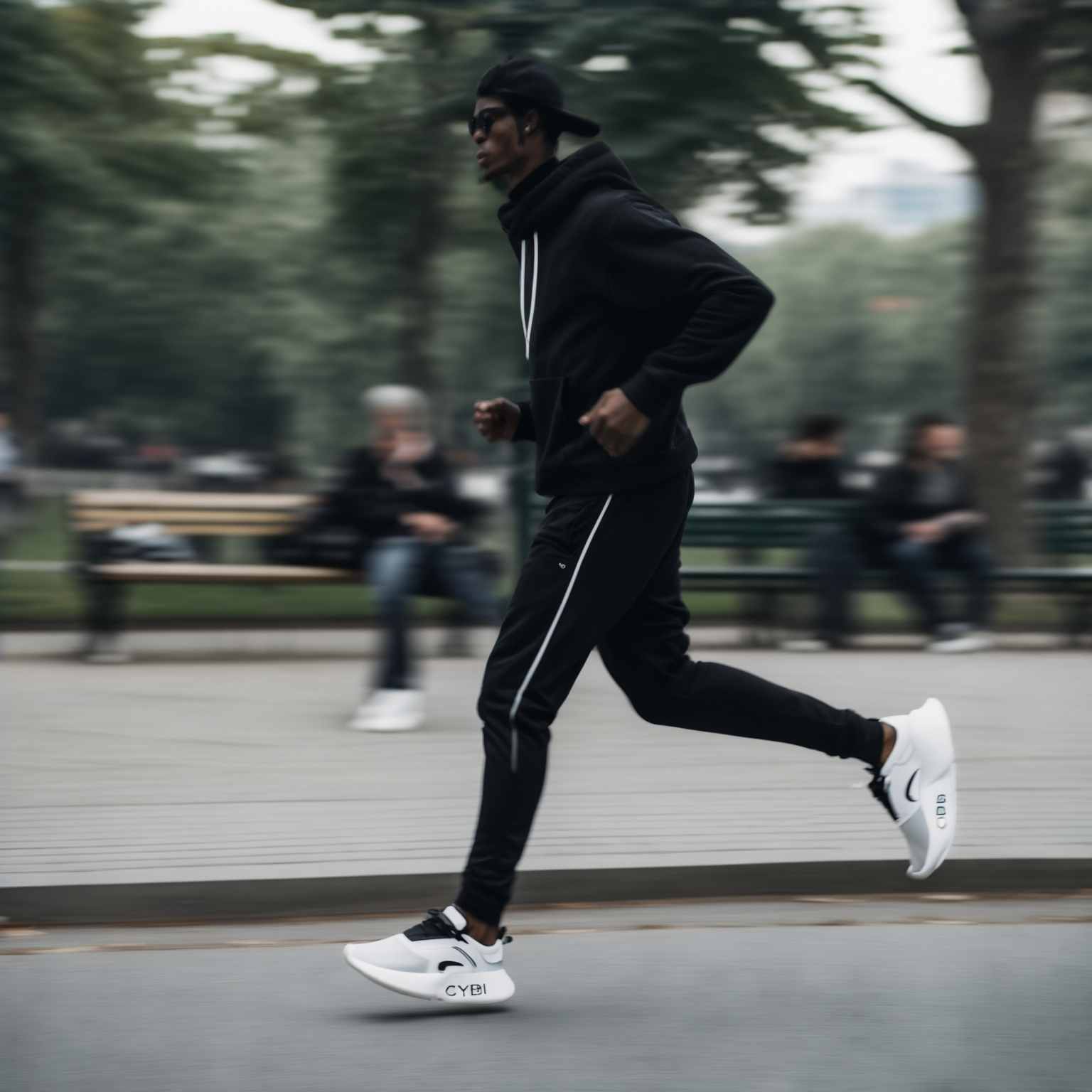 CYBI Shoe - Running in Park